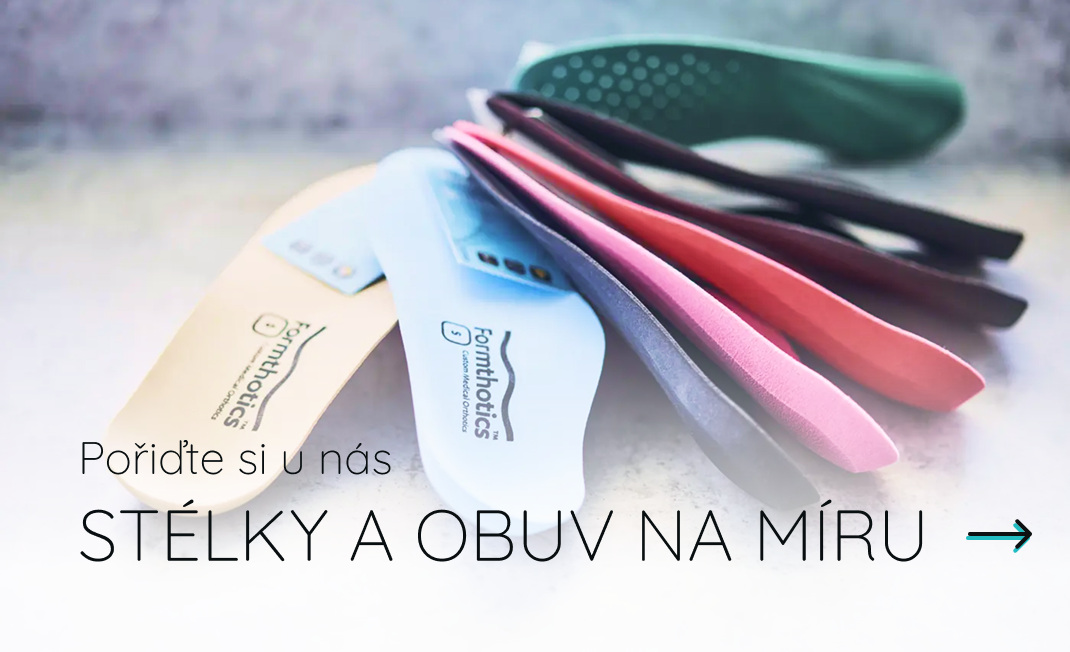 Stélky Formthotics na míru
