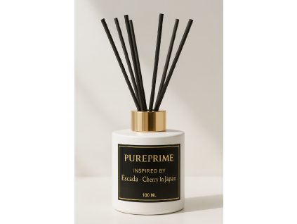Tyčinkový osvěžovač inspirovaný vůní Escada – Cherry In Japan