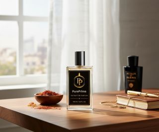 Acqua di Parma Zafferano — alternatíva PurePrime č.256 (unisex, 104 ml) Talianska zlatá elegancia pre tvoje dni i večery....