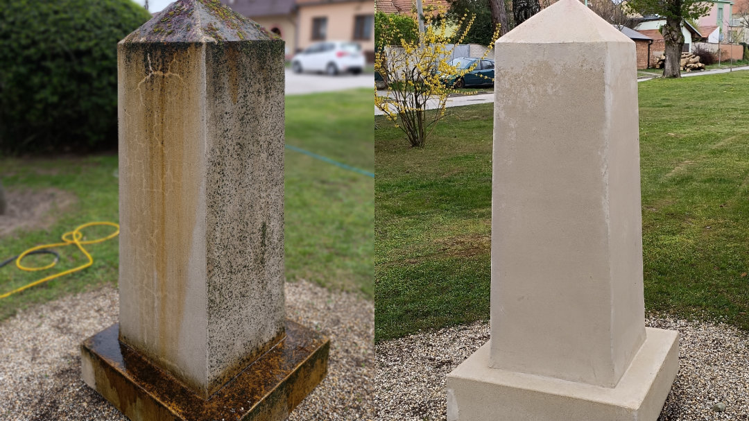 Jak odstranit plísně a lišejníky z pomníku? Postup krok za krokem