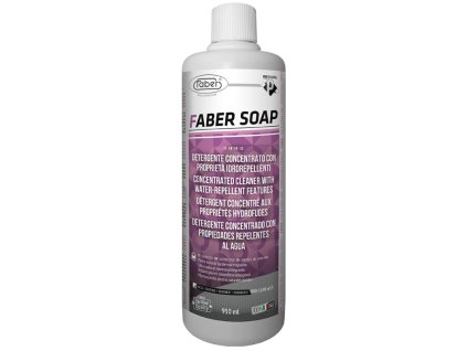 Koncentrovaný čistič s vodoodpudivým a ochranným účinkem, určený pro údržbu leštěných podlah z přírodního kamene. FABER SOAP
