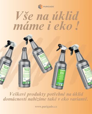 🌿 Profesionální čistota, která myslí na přírodu! 🌍✨ Věděli jste, že uklízet efektivně a na profesionální úrovni se dá i...