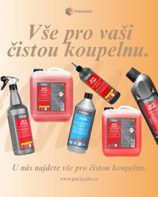 Čistá koupelna dělá velký rozdíl v celém dojmu z domova ✨ U nás najdete pomocníky na vodní kámen, usazeniny, spáry i...