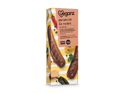 veganz veganska grilovaci klobasa pikantni