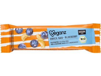 veganz boruvkovy snack bar bio