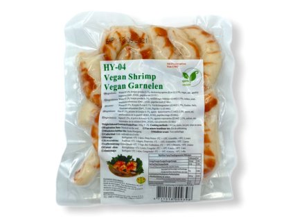 Veganské mražené krevety