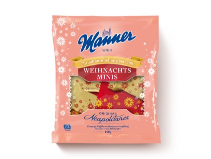 Manner vánoční mini oplátky