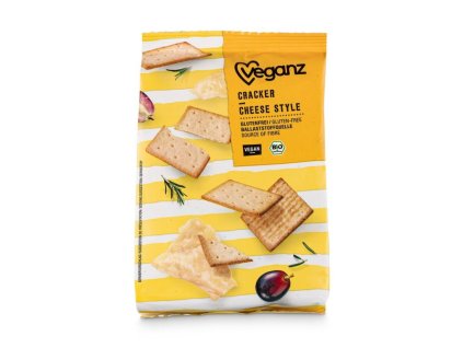 veganz krekry se syrovou prichuti bio