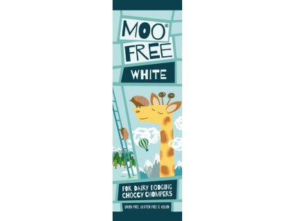 Moo-free čoko tyčinka bílá