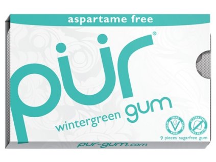 Žvýkačky Pür Gum Wintergreen