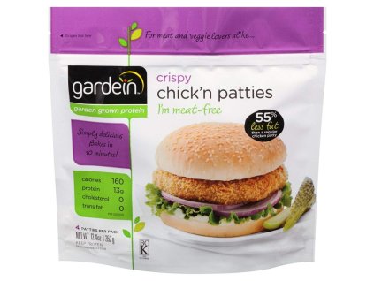 Veganské křupavé nekuřecí burgery