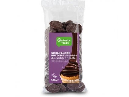 čokoládové pecky na polevu vantastic foods schakalode buttons