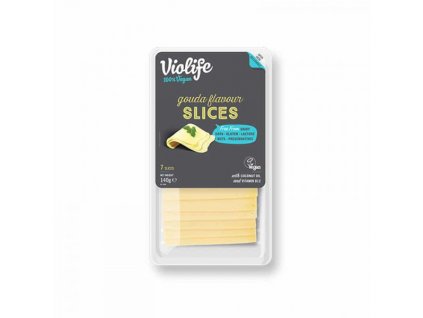 gouda flavour slices violife 140g