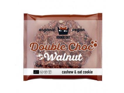 kookie cat doube choc walnut vegan