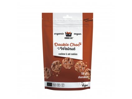 kookie cat shareables double choc walnut 100g