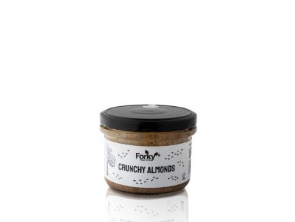 mandlove maslo vegan crunchy almonds puroshop