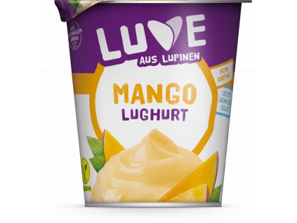 made with luve lupinový jogurt mango