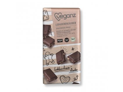 Veganz pernickova cokolada s mandlemi bio