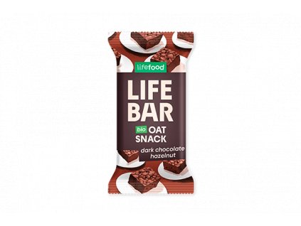 lifebar Oatsnack Dark Chocolate Hazelnut puroshop