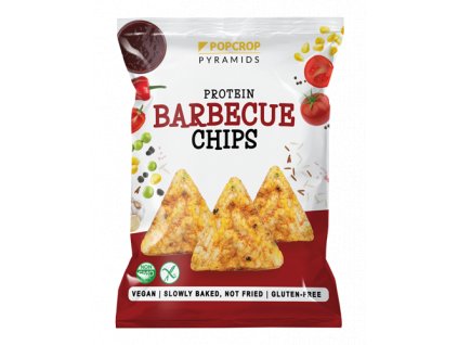 popcrop barbecue proteinove chipsy krupky vegan puroshop