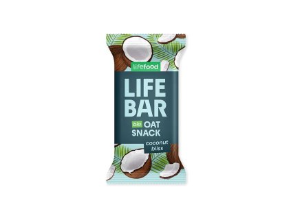 life bar oat snack life food puroshop tycinka s kokosem