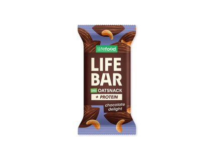 life food oat snack proteinova tycinka s cokoladou puroshop