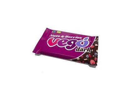 Vego - čokoláda s oříšky a lesním ovocem, Bio