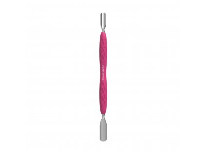 Manicure pusher with silicone handle UNIQ 10 TYPE 1 (wide rounded pusher + narrow rounded pusher)