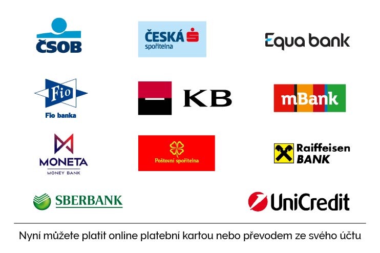 Plaťte online z vaší banky