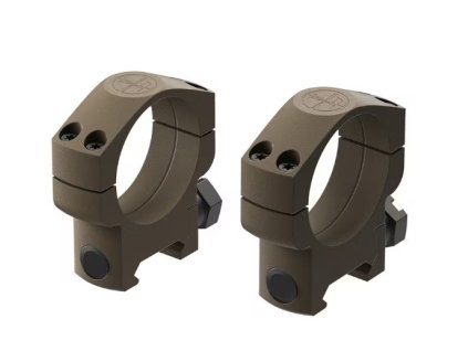 725014 krouzky leupold mark 4 pro tubus 35mm pevnostni dural vysoke flat dark earth