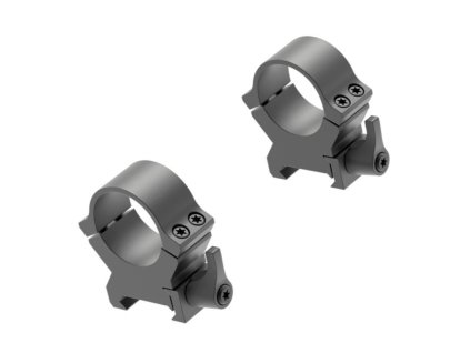 581532 1 krouzky leupold qrw2 rychloupinaci na weaver picatinny 1 25 4mm vysoke matne