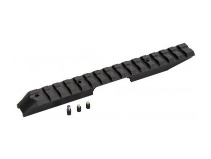 628361 zakladna montaze anschutz pro malorazky 1761 weaver picatinny naklon 30 moa cerna