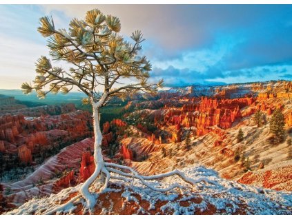 EUROGRAPHICS Puzzle Zimní svítání, Bryce Canyon (HDR) 1000 dílků