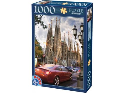 D-TOYS Puzzle Sagrada Familia, Barcelona 1000 dílků
