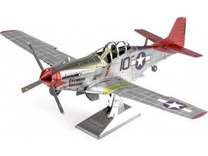 METAL EARTH 3D puzzle Tuskegee Airmen P-51D Mustang (ICONX)