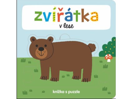 Svojtka & Co. Knížka s puzzle: Zvířátka v lese