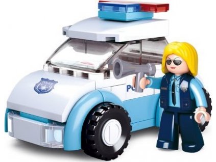 SLUBAN Policistka s vozem