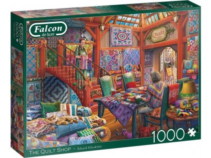 FALCON Puzzle Obchod s prošívanými přikrývkami 1000 dílků