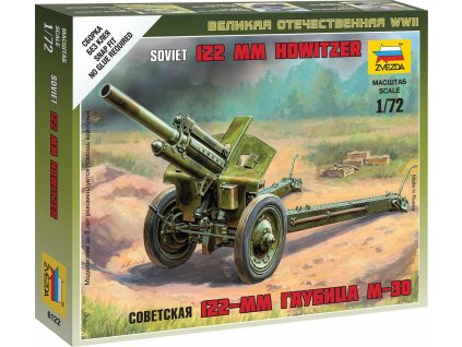 Wargames (WWII) military 6122 - Soviet M-30 Howitzer (1:72)