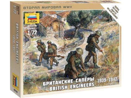 Wargames (WWII) figurky 6219 - British Engineers (1:72)