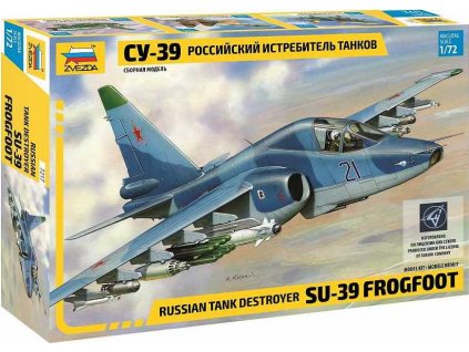 Model Kit letadlo 7217 - Suchoi SU-39 (1:72)