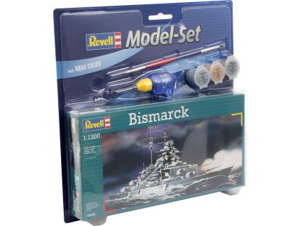 ModelSet loď 65802 - Bismarck (1:1200)