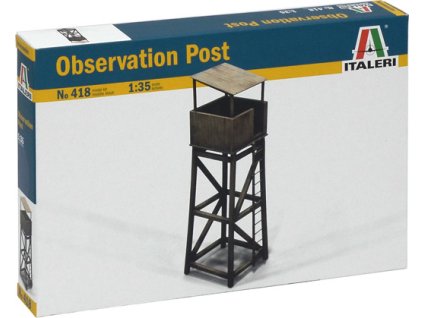 Model Kit budova 0418 - OBSERVATION POST (1:35)