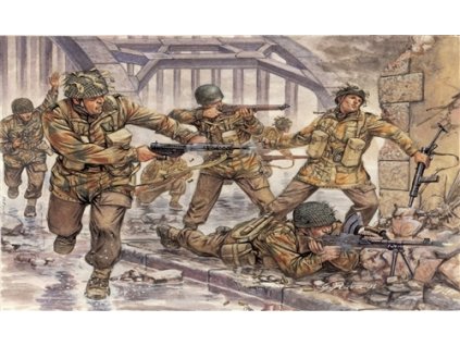 Model Kit figurky 6034 - WWII - BRITISH PARATROOPERS (1:72)