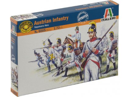 Model Kit figurky 6005 - AUSTRIAN INFANTRY (NAP.WARS) (1:72)