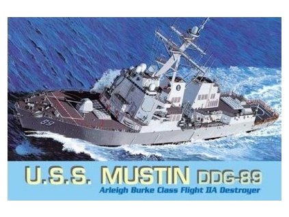 Model Kit loď 7044 - U.S.S. MUSTIN DDG-89 (1:700)