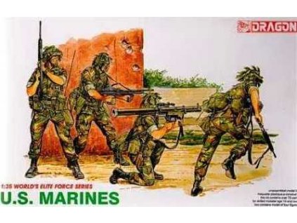 Model Kit figurky 3007 - U.S. MARINES (1:35)