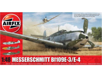 Classic Kit letadlo A05120B - Messerschmitt Bf109E-3/E-4 (1:48)