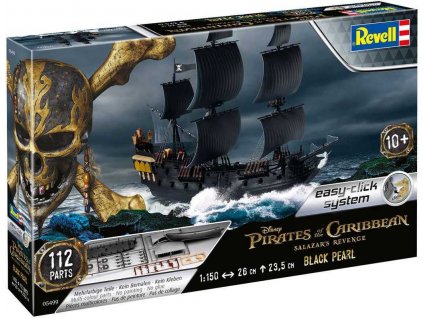 EasyClick loď 05499 - Black Pearl (1:150)