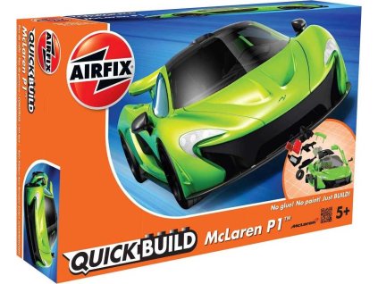 Quick Build auto J6021 - McLaren P1 - zelená